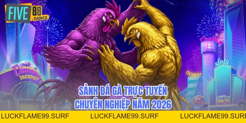 Đá Gà - Sảnh Cược Trực Tiếp Hấp Dẫn 2026 - LUCKFLAME99